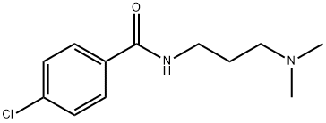 4-chloro-N-[3-(dimethylamino)propyl]benzamide Structure