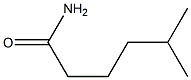 Hexanamide, 5-methyl- Structure