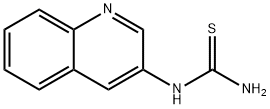 (quinolin-3-yl)thiourea Structure