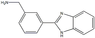 (3-(1H-Benzo[d]imidazol-2-yl)phenyl)methanamine Structure