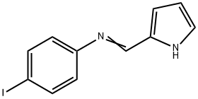 (4-iodophenyl)(1H-pyrrol-2-ylmethylene)amine Structure