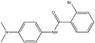 2-bromo-N-[4-(dimethylamino)phenyl]benzamide Structure