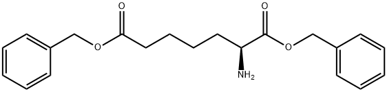 S-2-Aminopimelic acid bis(phenylmethyl) ester Structure