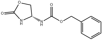 (4S)-(2-Oxo-oxazolidin-4-yl)-acetic acid benzyl ester 구조식 이미지