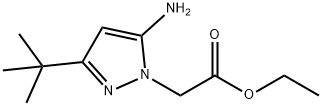 ETHYL 2-(5-AMINO-3-TERT-BUTYL-1H-PYRAZOL-1-YL)ACETATE Structure