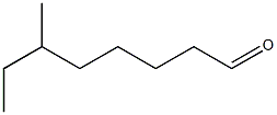 Octanal, 6-methyl- Structure