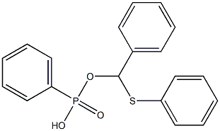 [phenyl(phenylsulfanylmethyl)phosphoryl]benzene 구조식 이미지