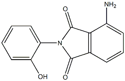 4-amino-2-(2-hydroxyphenyl)isoindole-1,3-dione Structure