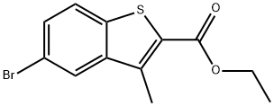 ethyl 5-bromo-3-methylbenzo[b]thiophene-2-carboxylate Structure