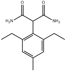 2-(2,6-diethyl-4-methylphenyl)malonamide 구조식 이미지