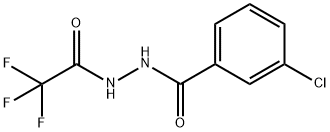 3-chloro-N'-(trifluoroacetyl)benzohydrazide 구조식 이미지