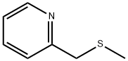 Pyridine,2-[(methylthio)methyl]- 구조식 이미지