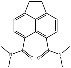 5,6-Acenaphthylenedicarboxamide,1,2-dihydro-N5,N5,N6,N6-tetramethyl- Structure