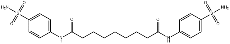 N,N'-bis[4-(aminosulfonyl)phenyl]nonanediamide Structure