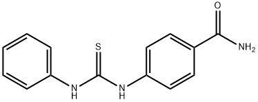 4-[(anilinocarbonothioyl)amino]benzamide 구조식 이미지