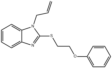 1-allyl-2-((2-phenoxyethyl)thio)-1H-benzo[d]imidazole 구조식 이미지