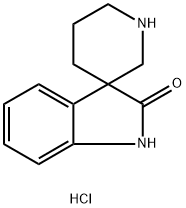 spiro[indole-3,3-piperidin]-2(1H)-one hydrochloride 구조식 이미지