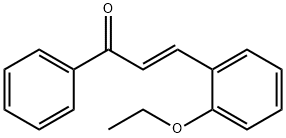 (2E)-3-(2-ethoxyphenyl)-1-phenylprop-2-en-1-one 구조식 이미지