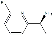 (S)-1-(6-bromopyridin-2-yl)ethan-1-amine 구조식 이미지