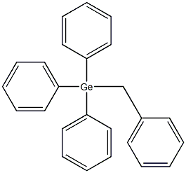 Germane,triphenyl(phenylmethyl)- Structure