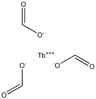 Formic acid, terbium(3+) salt Structure