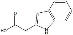 1H-Indoleacetic acid Structure