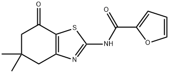 N-(5,5-dimethyl-7-oxo-4,5,6,7-tetrahydrobenzo[d]thiazol-2-yl)furan-2-carboxamide Structure