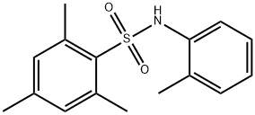 2,4,6-trimethyl-N-(o-tolyl)benzenesulfonamide 구조식 이미지