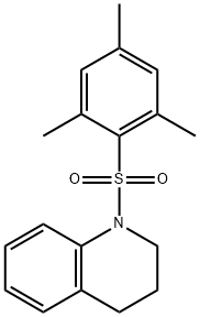 1-[(2,4,6-trimethylphenyl)sulfonyl]-1,2,3,4-tetrahydroquinoline Structure