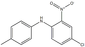 Benzenamine,4-chloro-N-(4-methylphenyl)-2-nitro- Structure