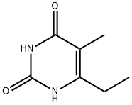 6-Ethyl-5-methyl-2,4(1H,3H)-pyrimidinedione Structure