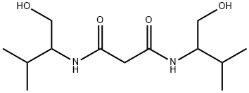 N,N'-bis[1-(hydroxymethyl)-2-methylpropyl]malonamide Structure