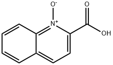 2-Quinolinecarboxylic acid, 1-oxide Structure