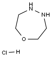 1,4,5-oxadiazepane:hydrochloride 구조식 이미지