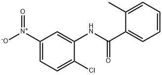 N-(2-chloro-5-nitrophenyl)-2-methylbenzamide Structure