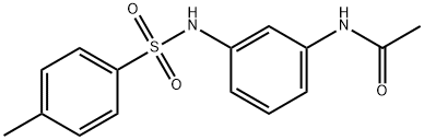 N-(3-{[(4-methylphenyl)sulfonyl]amino}phenyl)acetamide 구조식 이미지