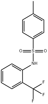 4-methyl-N-[2-(trifluoromethyl)phenyl]benzenesulfonamide 구조식 이미지