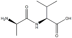 L-Valine, D-alanyl- Structure