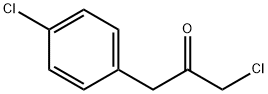 1-chloro-3-(4-chlorophenyl)propan-2-one 구조식 이미지