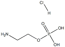 Ethanol, 2-amino-,hydrogen phosphate (ester), monohydrochloride (8CI,9CI) Structure