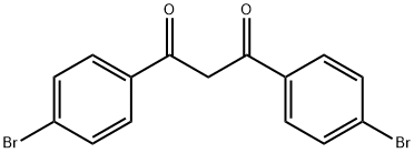 1,3-bis(4-bromophenyl)propane-1,3-dione Structure