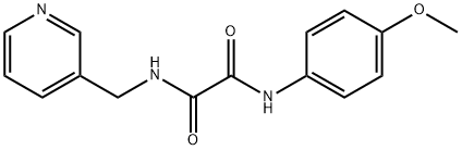 N-(4-methoxyphenyl)-N'-(pyridin-3-ylmethyl)ethanediamide Structure