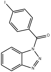 1-(4-iodobenzoyl)-1H-1,2,3-benzotriazole Structure