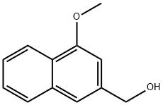 (4-Methoxy-naphthalen-2-yl)-methanol Structure