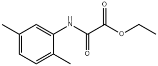 ethyl [(2,5-dimethylphenyl)amino](oxo)acetate Structure