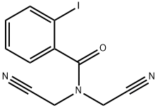 N,N-bis(cyanomethyl)-2-iodobenzamide Structure