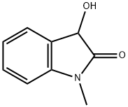2H-Indol-2-one, 1,3-dihydro-3-hydroxy-1-methyl- 구조식 이미지