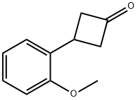 3-(2-methoxyphenyl)cyclobutan-1-one Structure