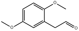 Benzeneacetaldehyde,2,5-dimethoxy- Structure