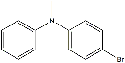 4-bromo-N-methyl-N-phenylaniline Structure